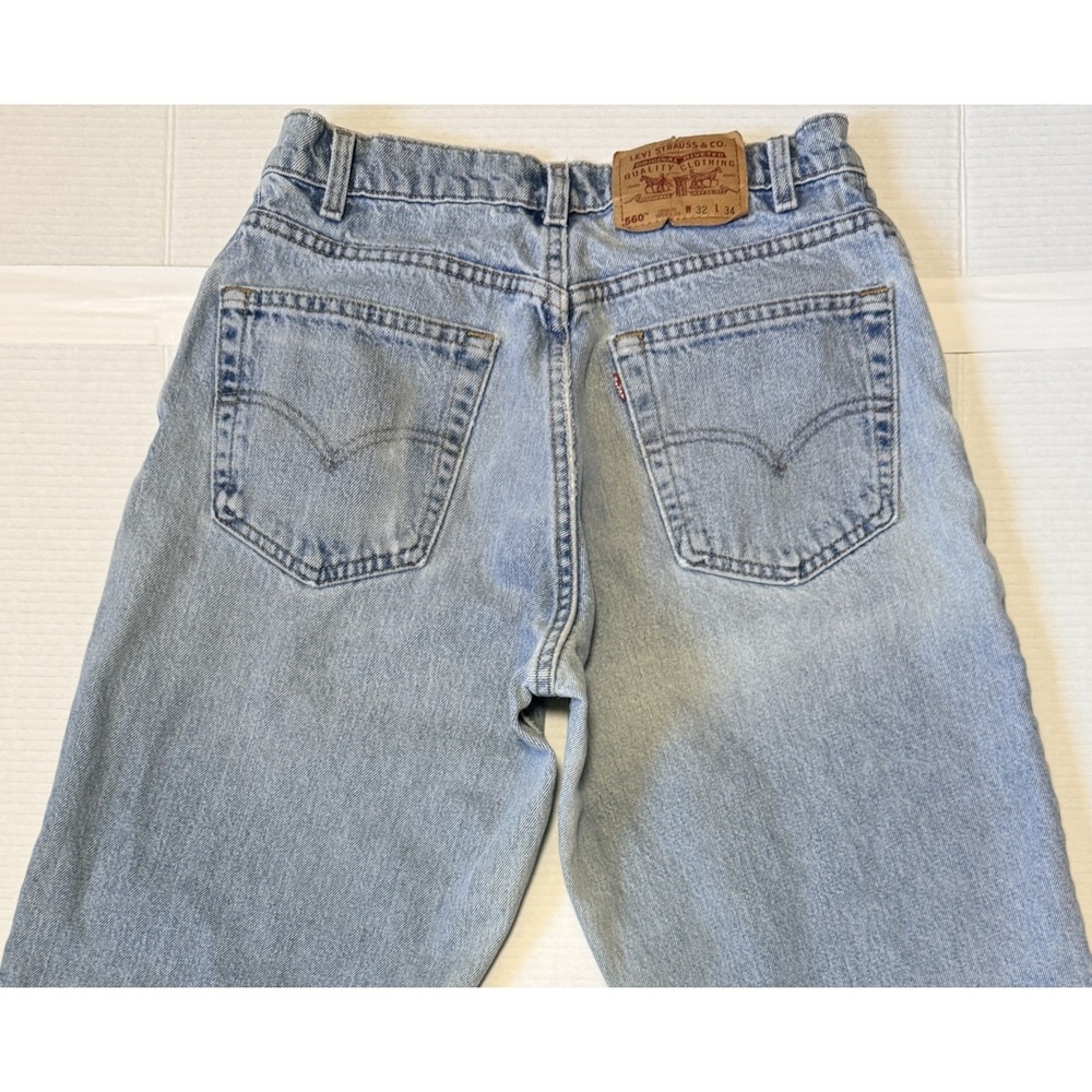 LEVI'S 560 - Men's VTG 90's USA Blue Loose Tapered Y2K Vintage Jeans - 32x34